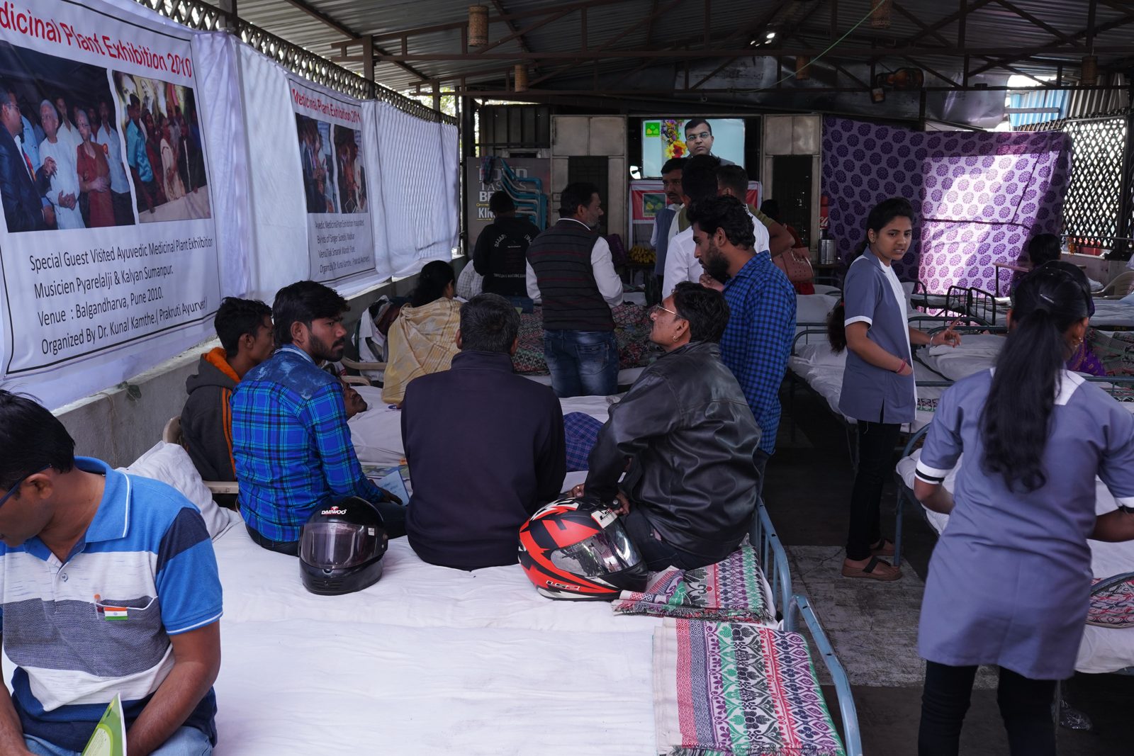 India Book Of Record for 'Largest Piles Treatment Camp' on 26th Jan. 2019 17