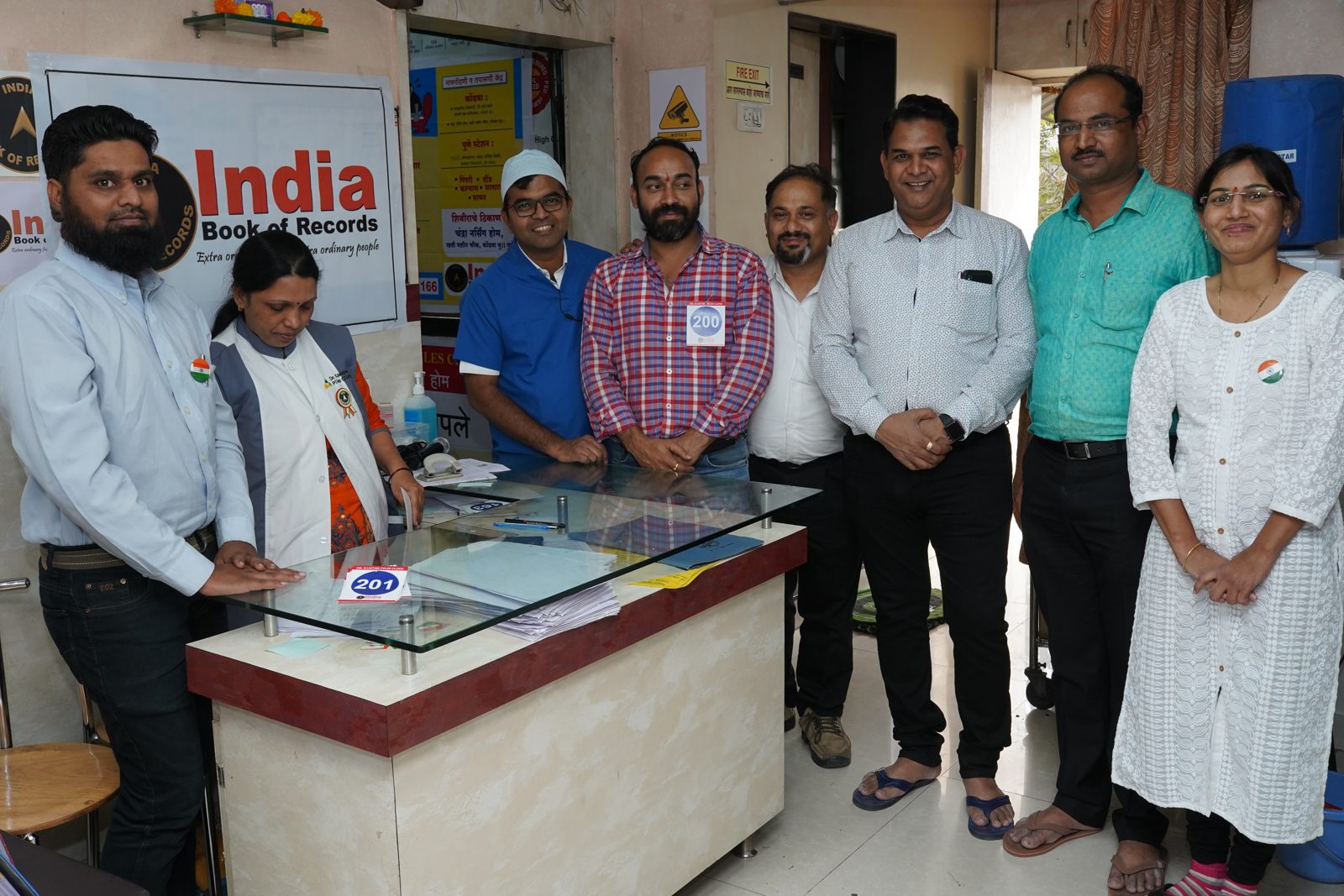 India Book Of Record for 'Largest Piles Treatment Camp' on 26th Jan. 2019 12