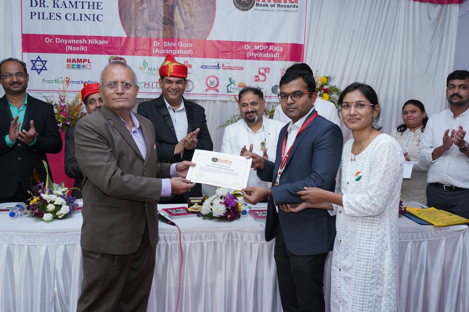 India Book Of Record for 'Largest Piles Treatment Camp' on 26th Jan. 2019 7
