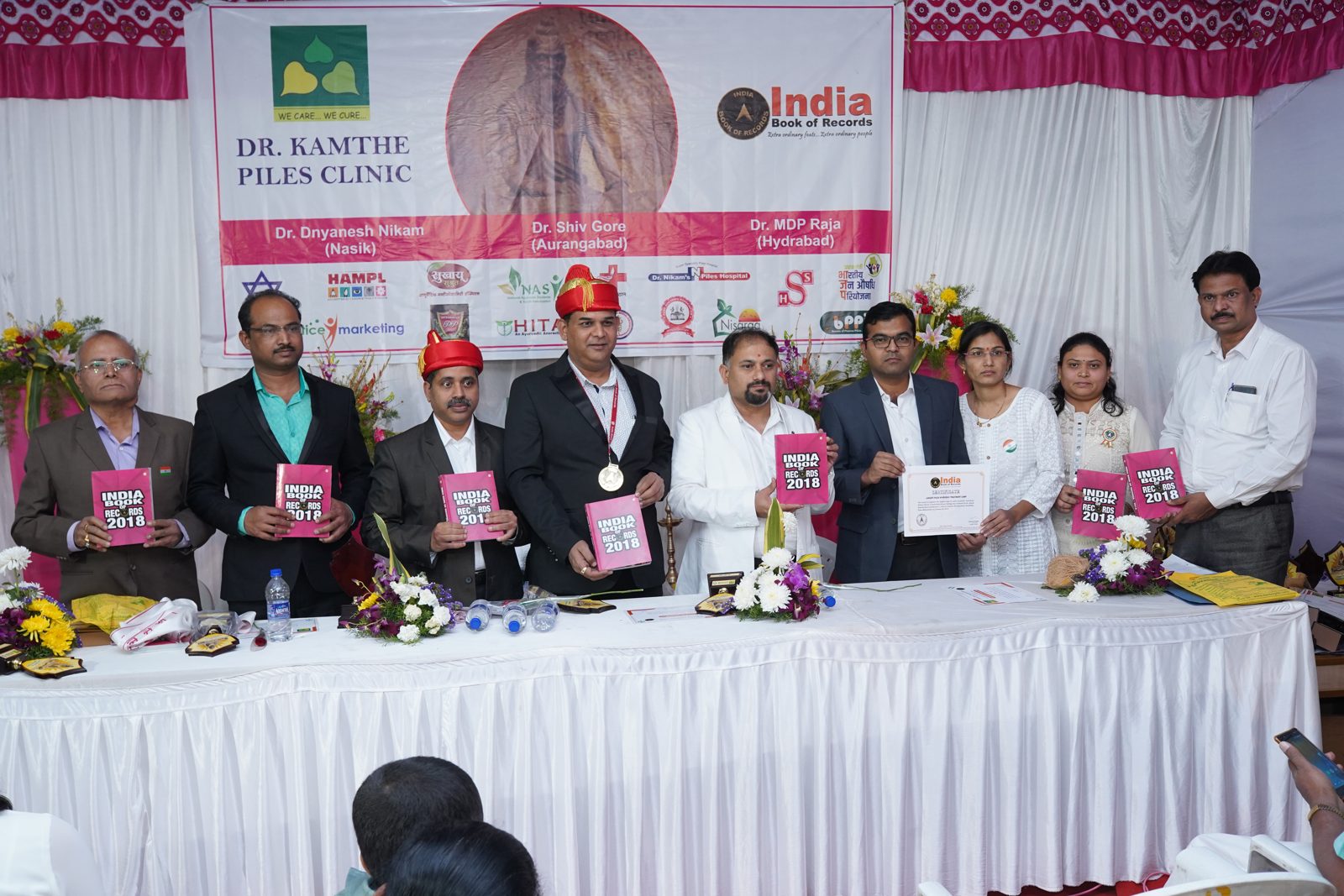 India Book Of Record for 'Largest Piles Treatment Camp' on 26th Jan. 2019 5