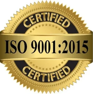 ISO 9001:2015 Certified
