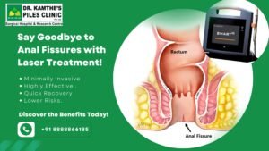 Laser treatment for Fissure